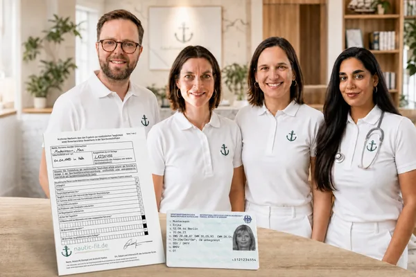 Das ärztliche Team von Nautic-Fit in der Praxis