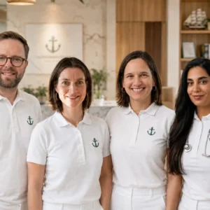 Das ärztliche Team von Nautic-Fit in der Praxis